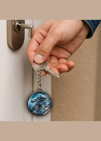 Набор подвеска (кулон) и брелок Космос #01 (подарочный набор) No Brand (332633796)