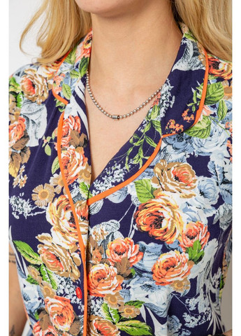 Синя піжама жіноча, 243r19016 Isik