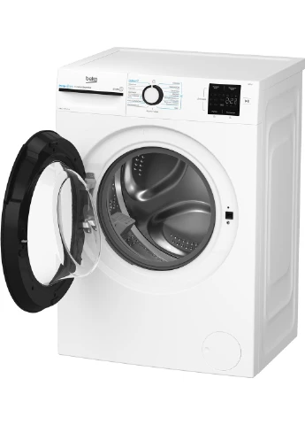 Стиральная машина фронтальная, 8кг, 1200, A, 50см, дисплей, инвертор, пар, BEKO (402866518)