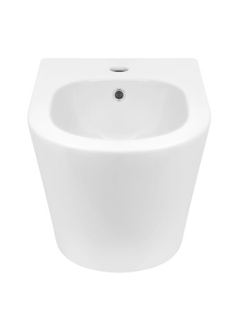 Комплект Swan 2 в 1: подвесной унитаз Rimless + биде подвесное Qtap QT16335178W47435 (346492466)