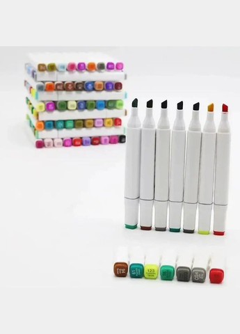 Набор маркеров для рисования Touch 60 шт. Белый Art (282930453)