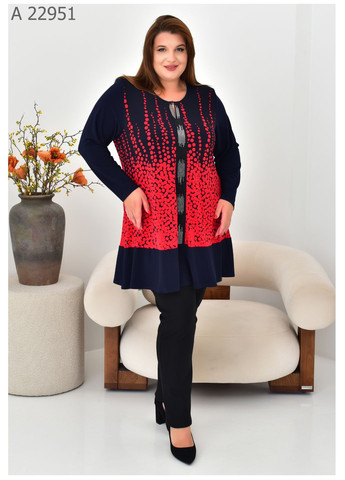 Удлиненная нарядная туника SK (325700883)