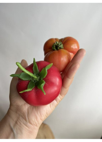 Свеча «помидор» из пчелиного воска 165 г, ручная работа Hand Made (361977198)