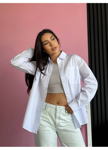 Жіноча біла сорочка No Brand (363130849)