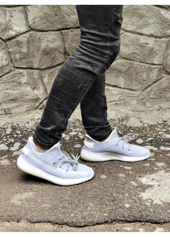 КРОСІВКИ ЖІНОЧІ ADIDAS YEEZY 350 V2 STATIC АДІДАС ІЗІ БУСТ No Brand білі демісезони (367168879)