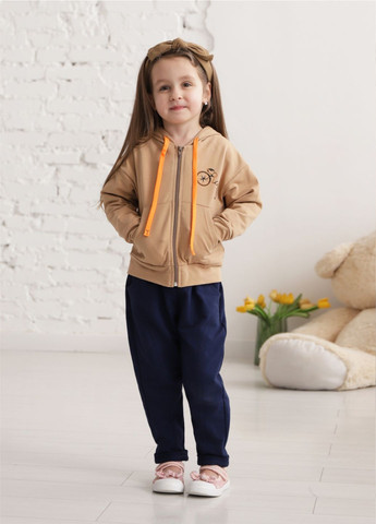 Бежевая повседневный рубашка с надписями GABBI