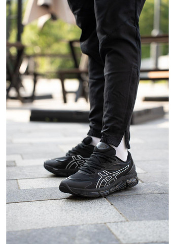 Чорні Осінні кросівки чоловічі asics gel quantum 360 black асікс гель No Brand