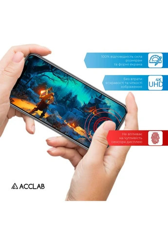 Захисне скло Full Glue ESD для HMD ARC Black (1283126624049) ACCLAB (390179666)