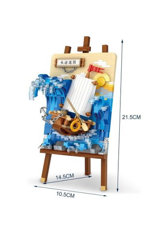 Конструктор (1280) Loz Block painting (366661119)