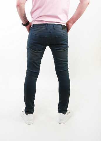 Серо-синие демисезонные джинсы Mtp