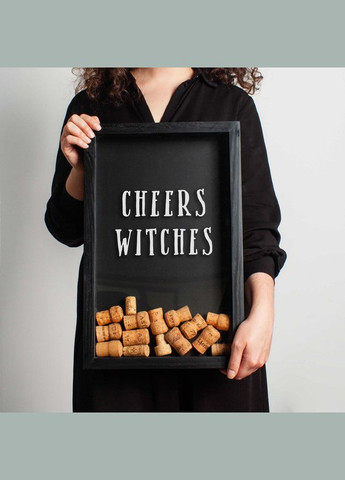 Копилка для винных пробок "Cheers witches" (BD-vin-15) Black BeriDari (269992987)