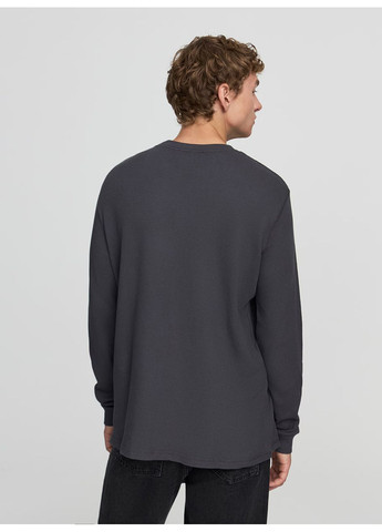 Графітовий демісезонний светр чол Terranova