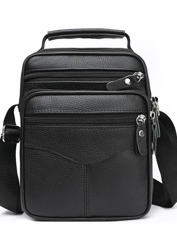 Мужская борсетка через плечо 26х20.5х8 / мессенджер наплечный из натуральной кожи, No Brand (335039838)