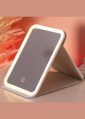 Косметическое зеркало-планшет с LED-подсветкой 19,5х13,5 см, Yiwu (330027377)