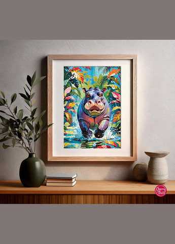 Пазл Счастливый бегемот 500 элементов CherryPazzi Cherry Pazzi (334729280)