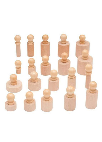 Розвиваюча дитяча гра Циліндри Монтенссорі No Brand (371796736)