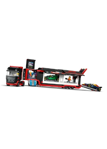 Конструктор City Грузовик F1 с автомобилями RB20 и AMR24 (ek28548) Lego City Вантажівка F1 з автомобілями RB20 та AMR24 (392044375)