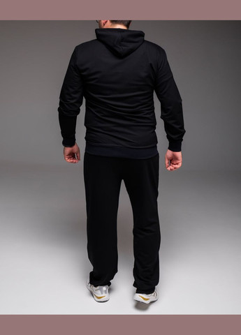 Мужской темно-синий спортивный костюм с капюшоном. Vakko (291996123)