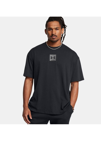 Черная футболка hw os sm box ss black 1386803-001 Under Armour
