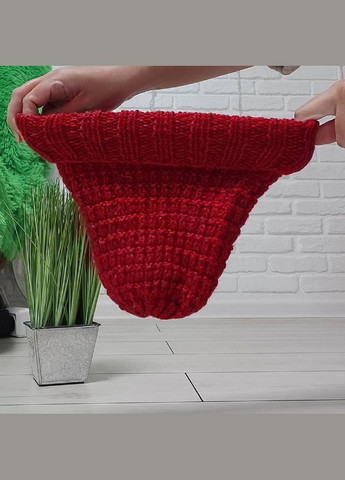 Жіноча та підліткова в'язана червона шапка F&F (358932938)