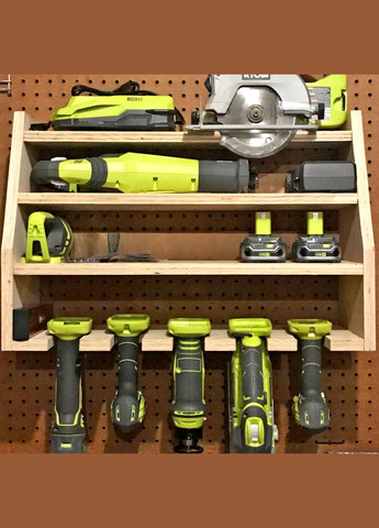 Органайзер для шурупокрутів з дерева Тукуаре бланже (ОШР-001301) No Brand (328910502)