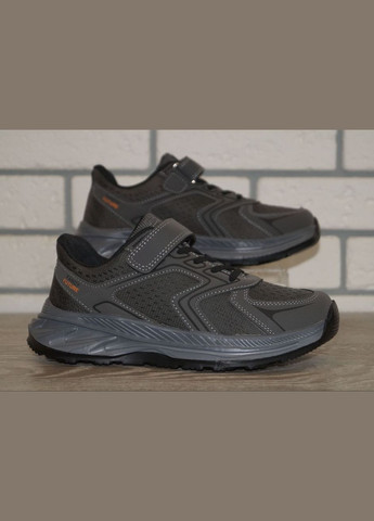 Темно-серые демисезонные кроссовки детские / подростковые демисезонные темно-серые Jong Golf