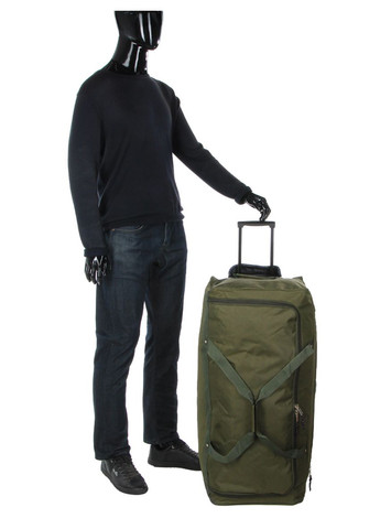 Дорожная сумка на колесах Средняя (M) Madisson 21072 72х34х32см 78л Хаки Snowball (297642876)