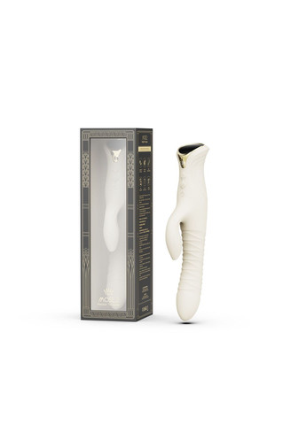 Пульсатор-кролик с вибрацией Mose 2 Ivory White - CherryLove Zalo (366962541)