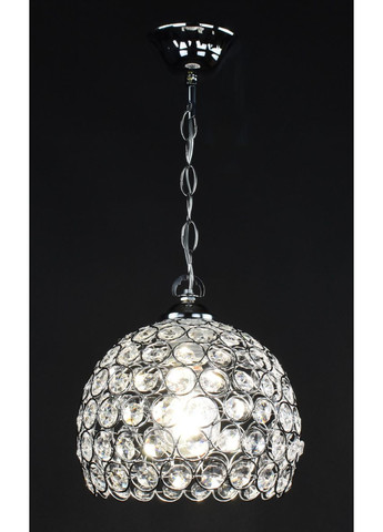 Люстра підвісна на 1 лампочку 28222 Хром 27-42х20х20 см. Sunnysky (364496466)