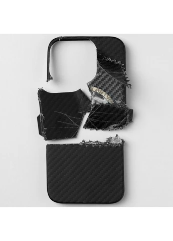 Чохол Carbon Slim with Magnetic Ring iPhone 13 Pro Nightfall Proove (382920388)