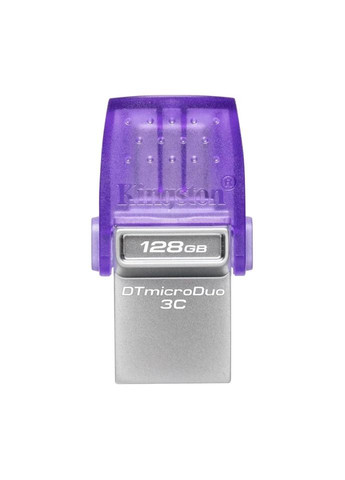USB флэш-накопитель DTMicroDuo 3C (Type-A+Type-C) 2 интерфейса 128Gb USB 3.2 Kingston (306393142)