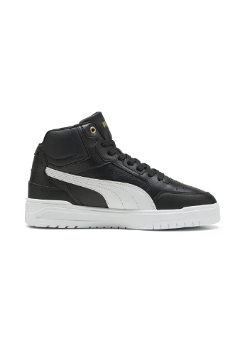 Черные кеды shuffle downtown mid sneakers unisex Puma