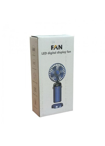Портативный аккумуляторный беспроводной вентилятор с регулировкой скорости и дисплеем AIN-15 MDR No Brand (371793867)
