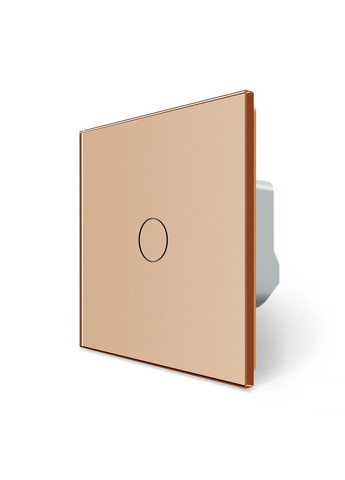 Умный сенсорный ЕС выключатель 1 сенсор стекло (VL-M7FC1Z2-2AP) Livolo (371777515)