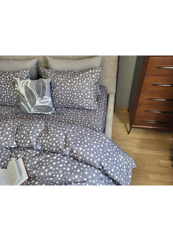 Постільна білизна з резинкою Зоряна ніч, ранфорс Евро розмір, наволочки 70/70 No Brand (364219816)