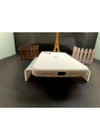 Чохол для Iphone 15 Plus WHITE2, силіконовий чохол на АйФОН 15+ ПЛЮС білий протиударний Silicone Case (396508379)
