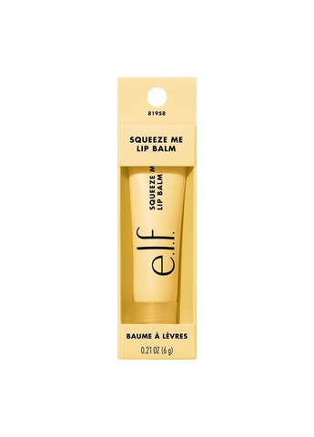 Бальзам для губ e.l.f. "Vanilla Frosting" Squeeze Me Lip Balm E.L.F. (337512744)