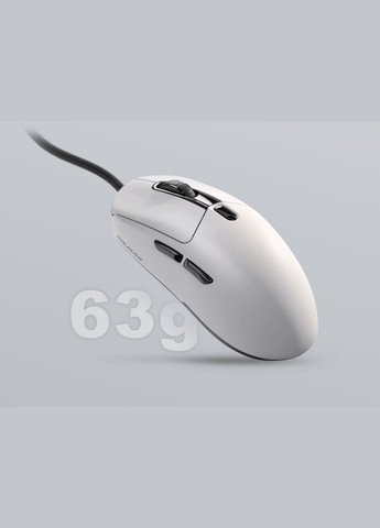 Мышь компьютерная игровая Minos Neo White, 6200 dpi, 220 IPS, сенсор PixArt 3327, белая Cougar (333824634)