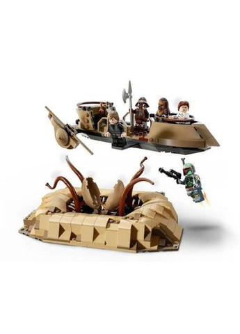 Конструктор Star Wars Пустельний скіф та яма Сарлакка, 558 деталей, від 9 років (75396) Lego (369939116)