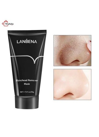 Бамбукова маска-плівка для видалення вугрів і чорних цяток із колагеном Bamboo Blackhead Remover Mask 50 г LANBENA (299486181)