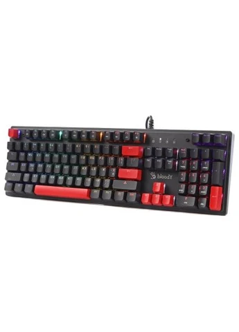 Клавіатура (4711421002066) A4Tech Bloody S525N RGB BLMS Red Switch USB Fire Black (380270965)