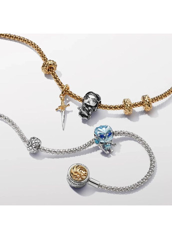 Срібний шарм Пандора "Джон Сноу" Гра Престолів 793137C01 Kabluchka (355346032)