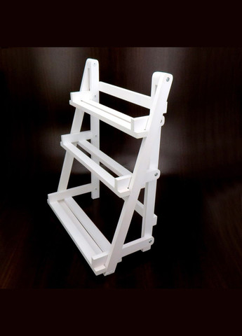 Полка настенная для цветов из дерева Сан-Бернарду зефир (ЦВС-002220) No Brand (328226816)