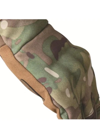 Тактические перчатки Soft Shell защита костяшек (сенсорные) Мультикам No Brand (392684155)