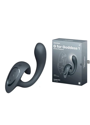 Вагінально-кліторальний вібратор G for Goddess з двома моторчиками Satisfyer (386888253)