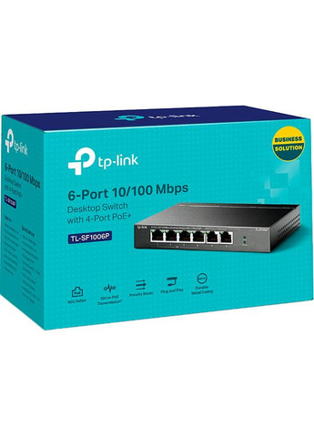 Комутатор TL-SF1006P TP-Link (322936801)