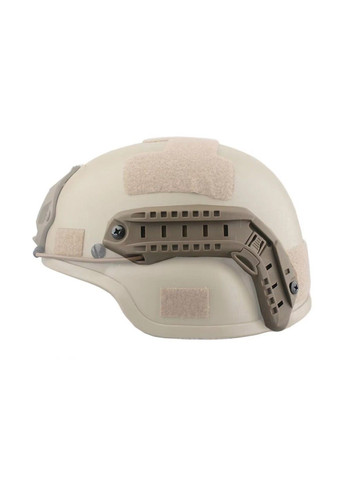 Рейкове кріплення (планка) на бронешлем Mich2000 Койот No Brand (332635392)