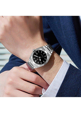 Чоловічий механічний наручний годинник Temp (Сріблястий) Forsining (314482996)