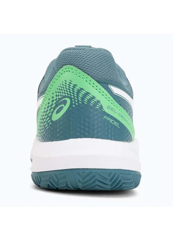Зелені чоловічі кросівки gel-dedicate 8 зелений демісезон Asics
