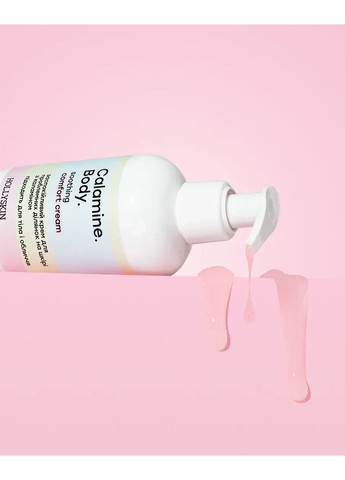 Hollyskin Заспокійливий крем для проблемних ділянок на шкірі Calamine Body з каламіном 200 мл — Крем, Україна (371140518)